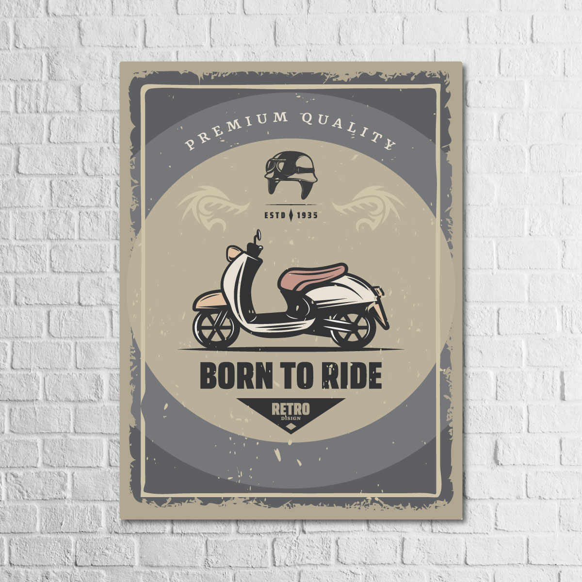 13,5x18 Cm 5'li Retro Ahşap Tablo Seti, Vintage Tablo 13,5x18 Cm 5'li Retro Ahşap Tablo Seti, Vintage Tablo