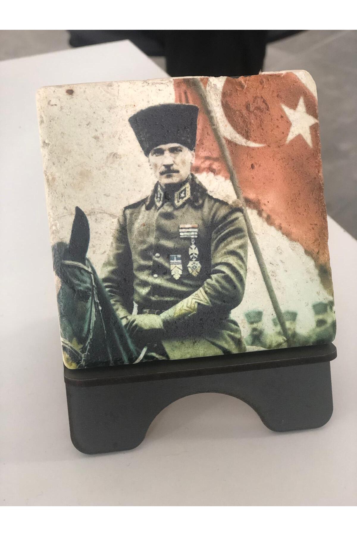Atatürk Mermer Tablo | Özel Koleksiyon | Ofis & Ev Dekoru | Anlamlı Hediye
