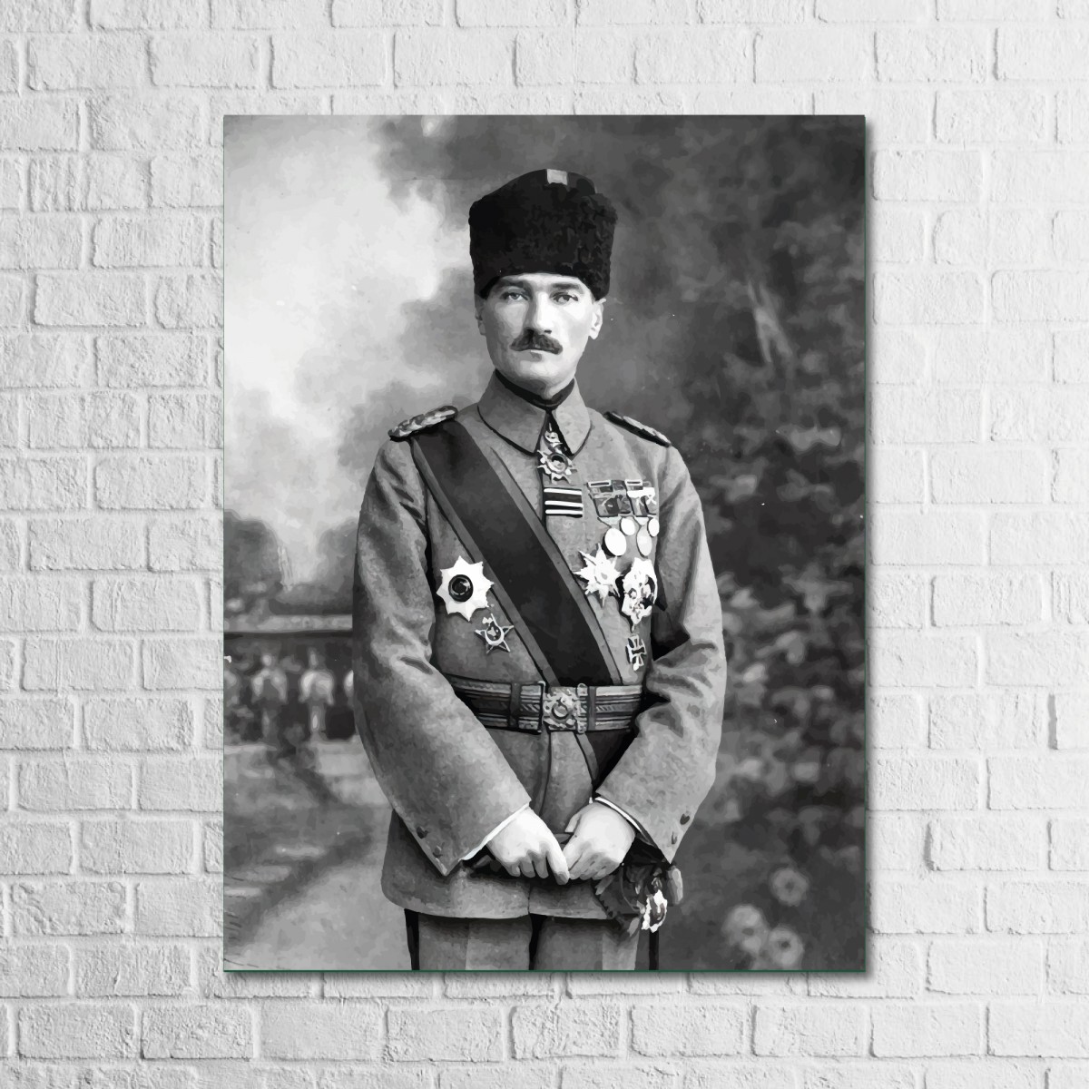 Atatürk Fotoğrafları Tablo 13 x18 Cm 10 lu Ahşap Tablo Seti Atatürk Fotoğrafları Tablo 13 x18 Cm 10 lu Ahşap Tablo Seti