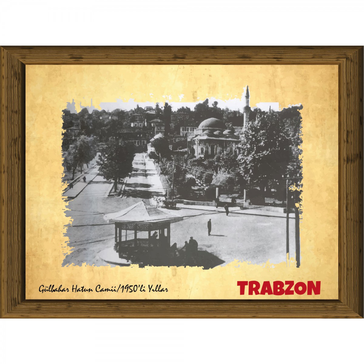 Eski Trabzon 13,5x18 cm Çerçeve Görünümlü 5'li Ahşap Tablo Seti, Siyah Beyaz Tablo Eski Trabzon 13,5x18 cm Çerçeve Görünümlü 5'li Ahşap Tablo Seti, Siyah Beyaz Tablo