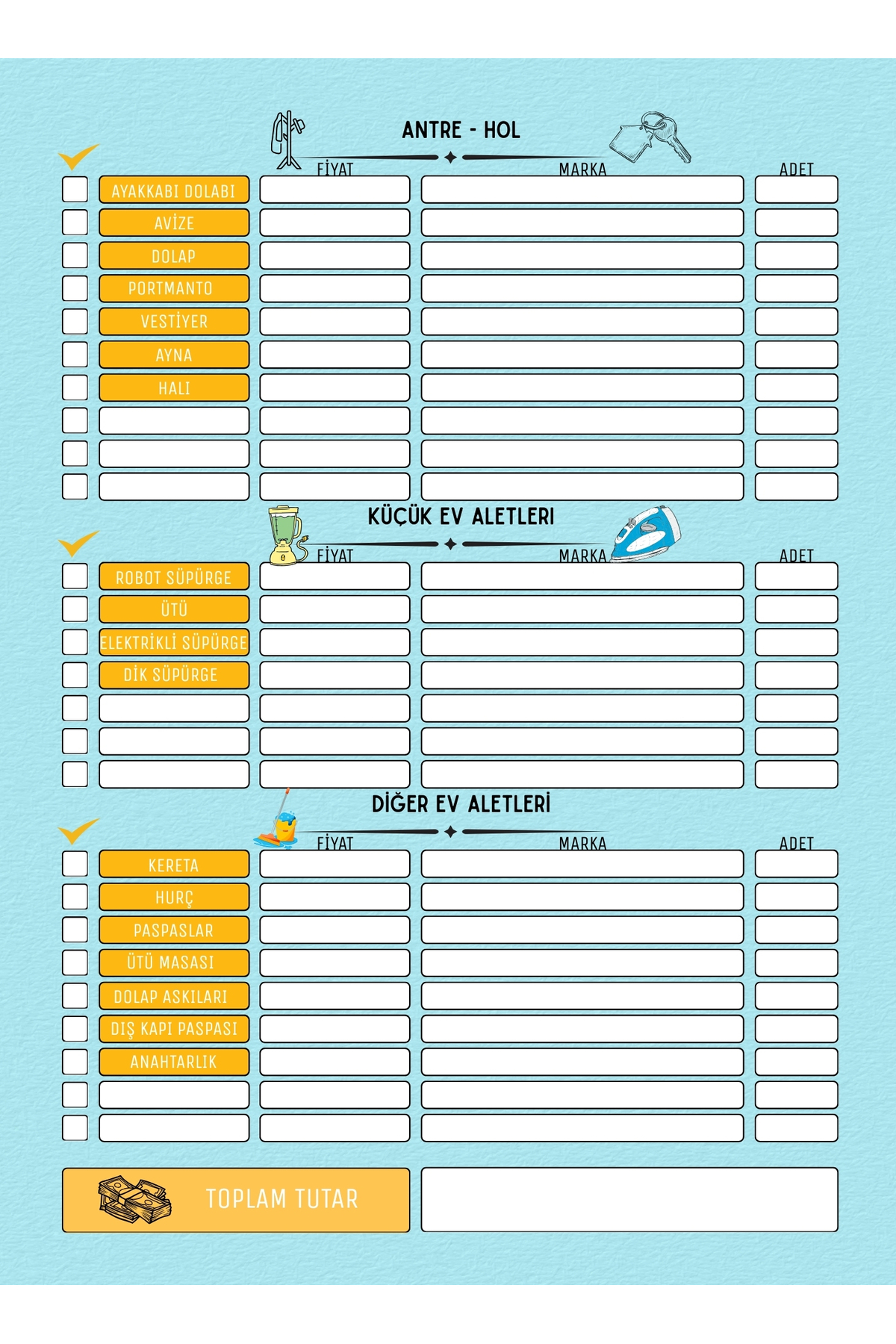 Evlilik Yolculuğum, Düğün Planlayıcı, Çeyiz Rehberim