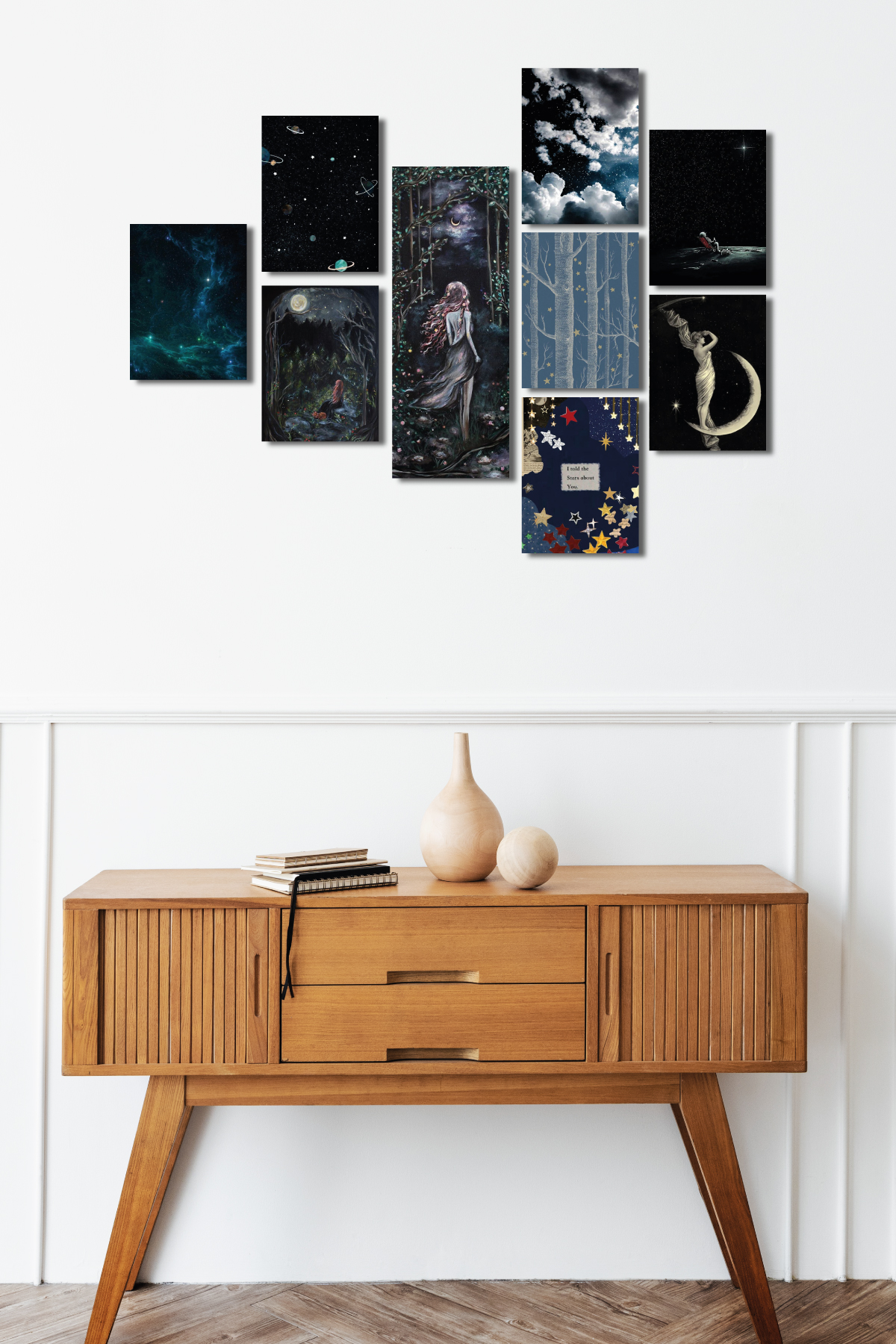 Loneliness in the Sky 13,5 x 18 Cm 10'lu Ahşap Tablo Seti Loneliness in the Sky 13,5 x 18 Cm 10'lu Ahşap Tablo Seti