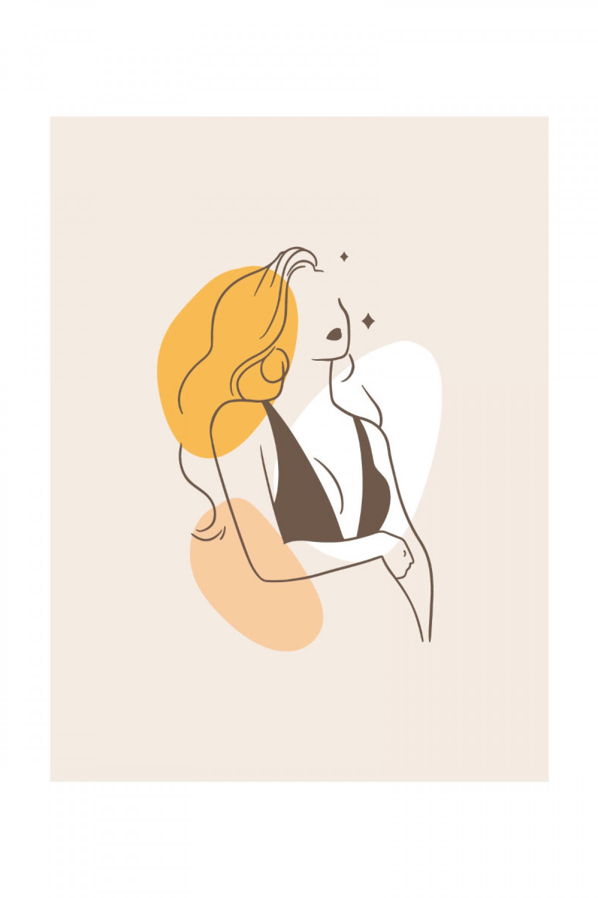 Minimalist Kadın Çizimleri – 10'lu Özel Poster Seti Minimalist Kadın Çizimleri – 10'lu Özel Poster Seti