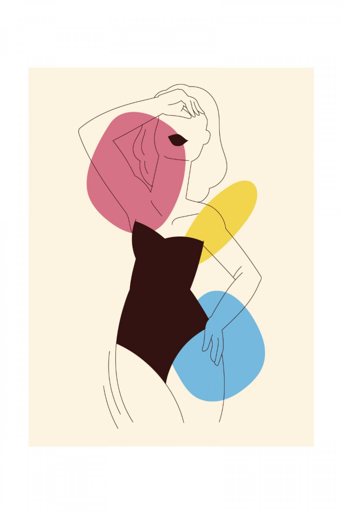 Minimalist Kadın Çizimleri – 10'lu Özel Poster Seti