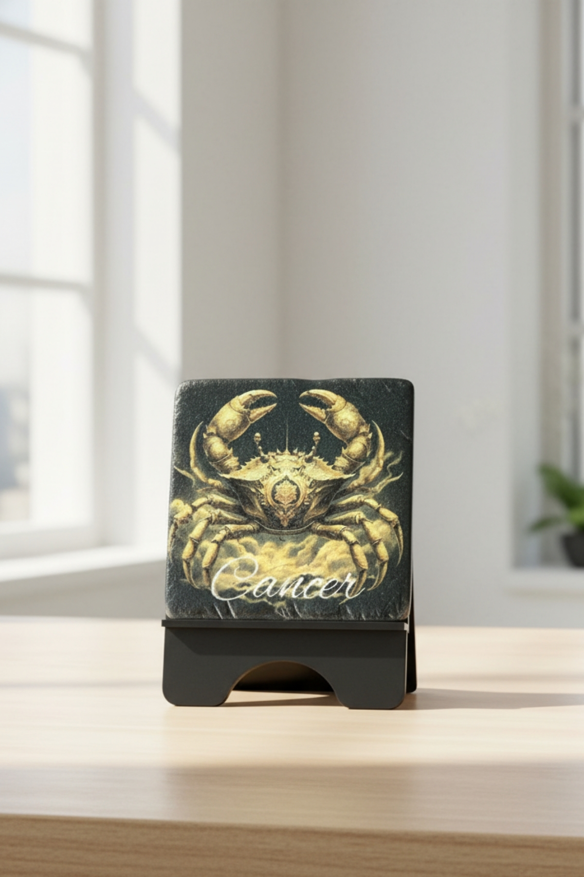 Yengeç Burcu Özel Tasarım Mermer Tablo 10x10 cm Masaüstü Dekoratif Aksesuar Yengeç Burcu Özel Tasarım Mermer Tablo 10x10 cm Masaüstü Dekoratif Aksesuar