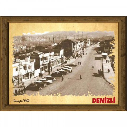 Eski Denizli 13,5x18 cm Çerçeve Görünümlü 5'li Ahşap Tablo Seti, Siyah Beyaz Tablo Eski Denizli 13,5x18 cm Çerçeve Görünümlü 5'li Ahşap Tablo Seti, Siyah Beyaz Tablo