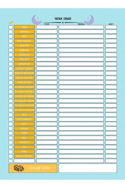 Evlilik Yolculuğum, Düğün Planlayıcı, Çeyiz Rehberim