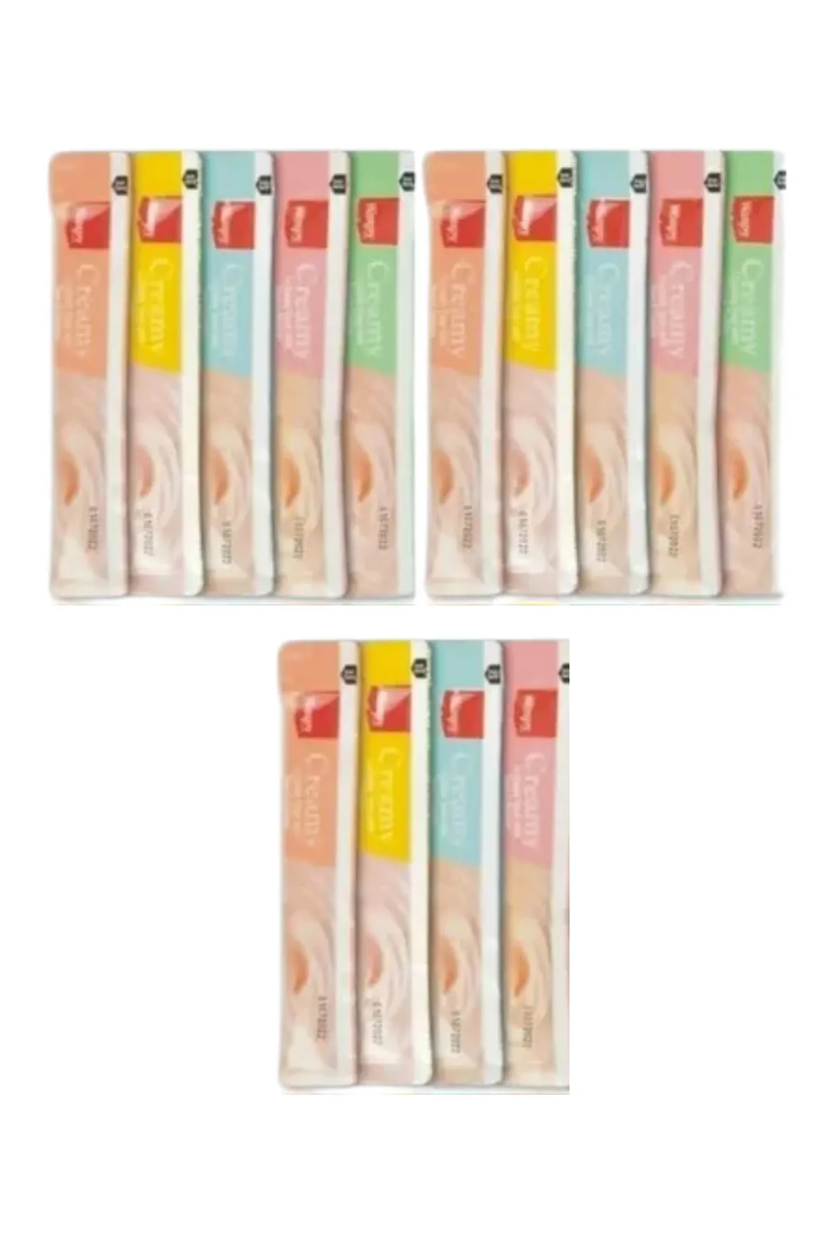 Karışık 8 Lezzetli Krema Kedi Ödülü 14 gr * 14 Adet