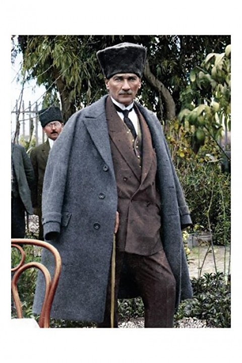 Takvim Yaprakları Ile Atatürkün Hayatı 16 Lı Ahşap Tablo Seti, Atatürk Köşesi